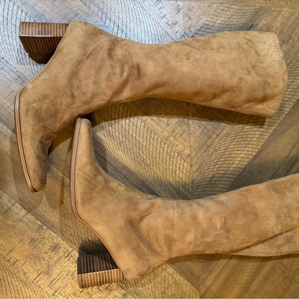 Candie’s Vintage Y2K Women’s Destiny Square Toe Chunky Heel Boots - Picture 8 of 14